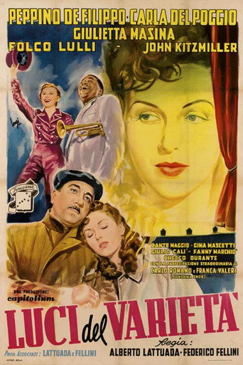 Постер фильма «Огни варьете»
