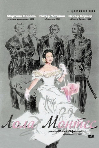Постер фильма «Лола Монтес»