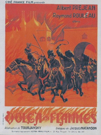 Постер фильма «Волга в пламени»