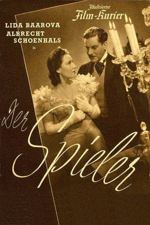 Постер фильма «Игрок (фильм, 1938, Германия)»
