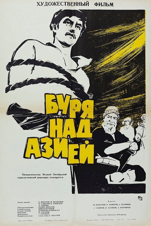 Постер фильма «Буря над Азией»