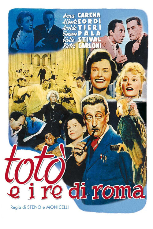 Постер фильма «Тото и короли Рима»