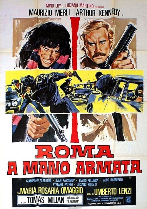 Постер фильма «Рим полный насилия»