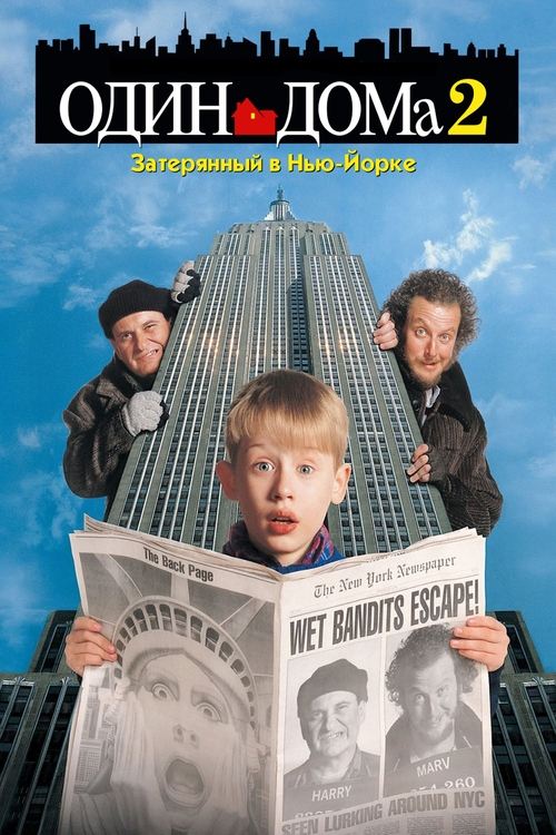 Постер фильма «Один дома 2: Потерявшийся в Нью-Йорке»
