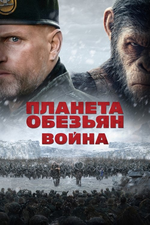 Постер фильма «Планета обезьян: Война»