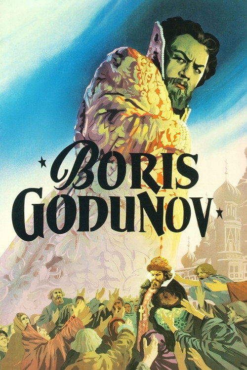 Постер фильма «Борис Годунов (фильм-опера, 1954)»